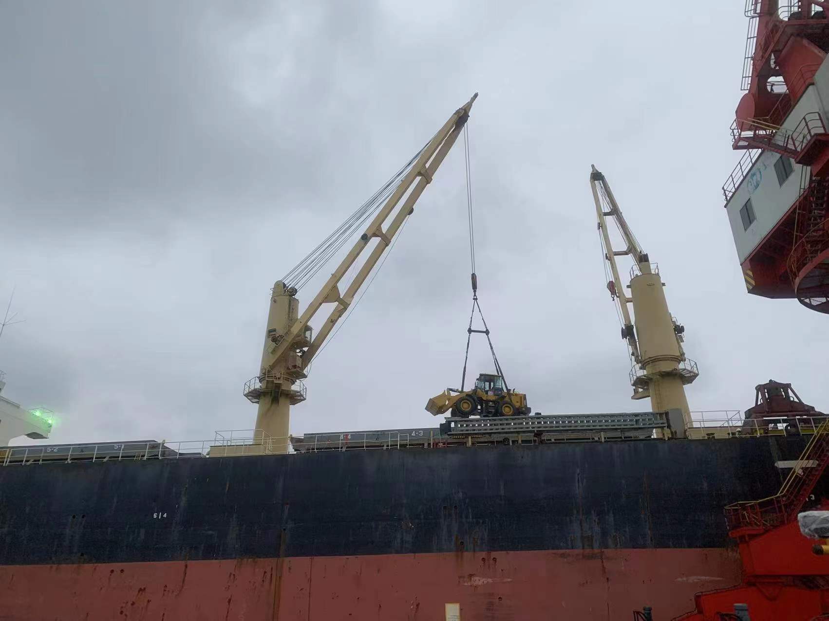 匯利達春節航運奇速記:7 units的Wheel loader僅15天成功出港!——國際貨運資訊(圖4) 匯利達春節航運奇速記:7 units的Wheel loader僅15天成功出港!——國際貨運資訊